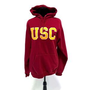 Heritage cardinal red USC hoodie